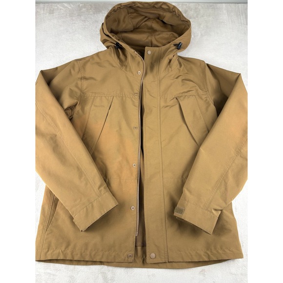 Uniqlo Other - Uniqlo Mens Mountain Parka Hooded Jacket Tan Brown Size M Mesh Lined 425032